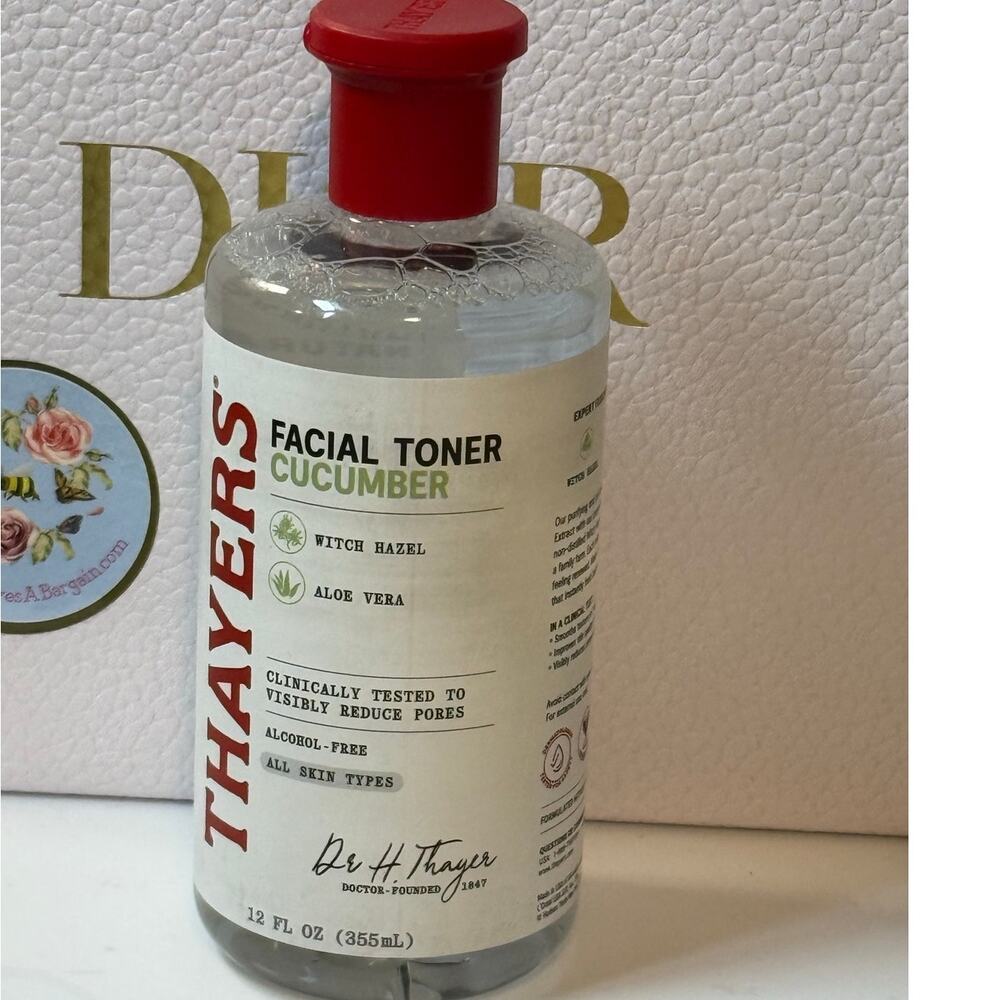 Thayers Cucumber Witch Hazel Face Toner w Aloe Vera 355 mL - NEW / SEALED